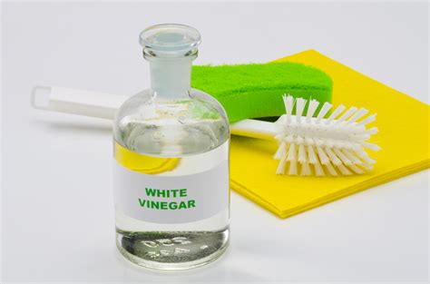 What happens if I use cleaning vinegar instead of white vinegar?