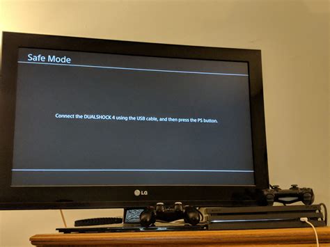What happens if Safe Mode doesn't work PS4?