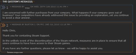 What happens if Steam goes bust?