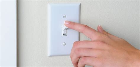 What happens if a light switch is wired wrong?