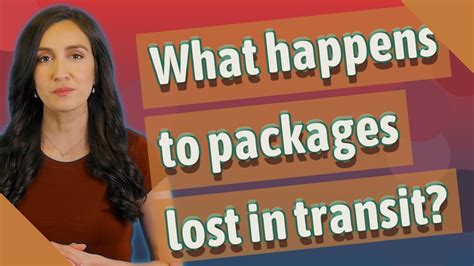 What happens if a package breaks in transit?
