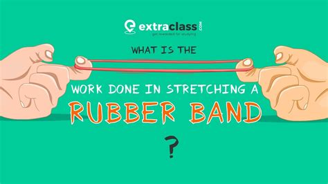 What happens if an elastic band is stretched too far?