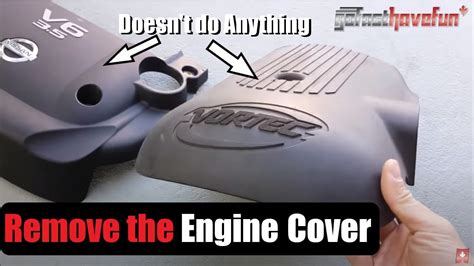 What happens if engine cover comes off?