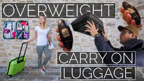 What happens if my carry-on is too heavy?