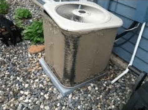 What happens if outside AC unit is dirty?