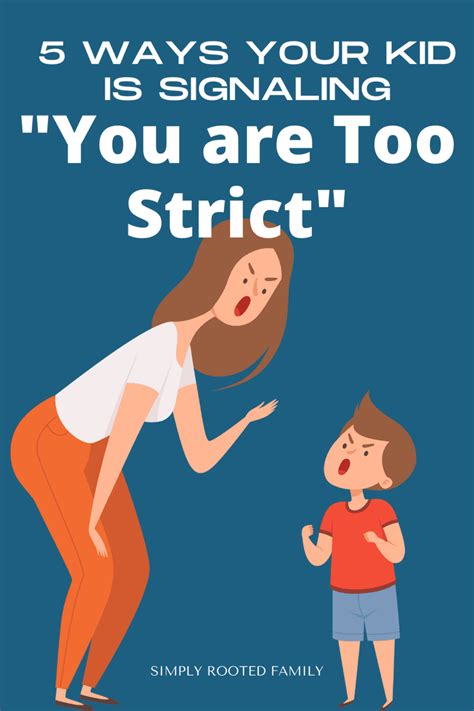 What happens if parents are too strict?