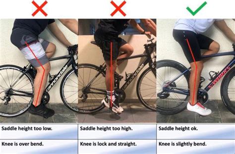 What happens if saddle is too high?