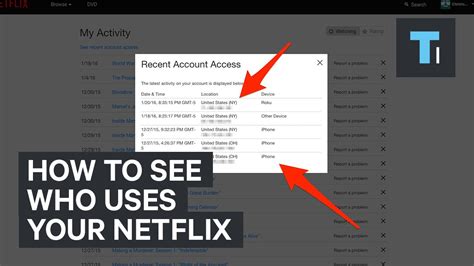 What happens if someone outside your house uses your Netflix account?