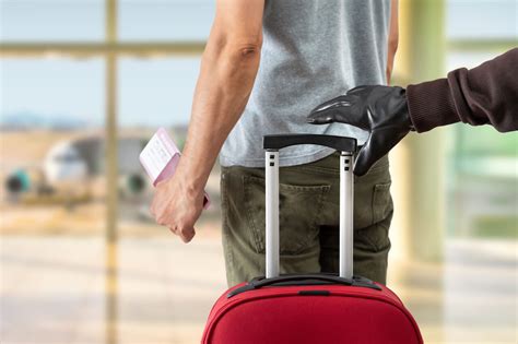 What happens if someone steals your luggage at the airport?