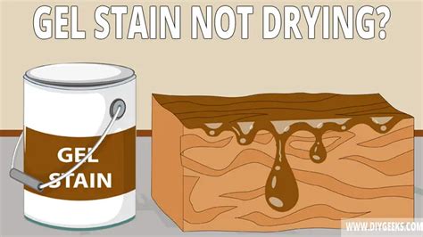 What happens if stain doesn't dry?