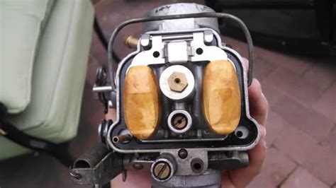 What happens if water enters carburetor?