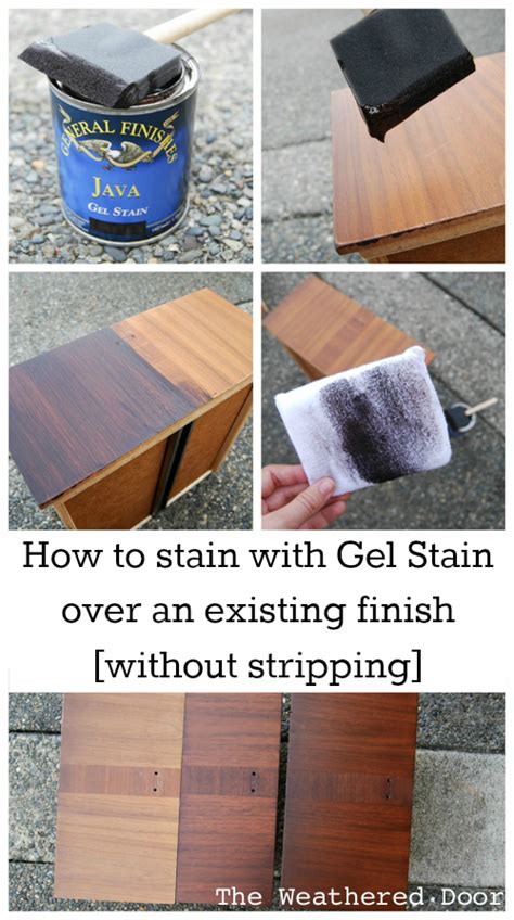 What happens if you apply stain when it's too hot?