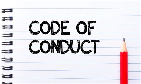 What happens if you break the code of conduct?