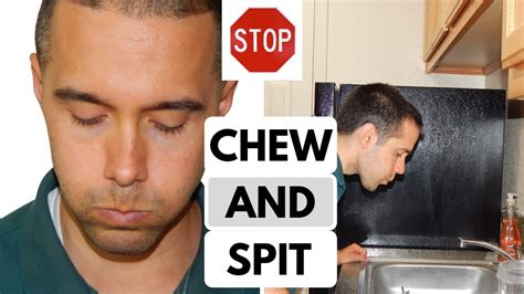 What happens if you chew food but spit it out?