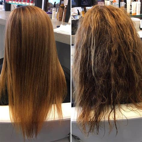 What happens if you color your hair after keratin treatment?