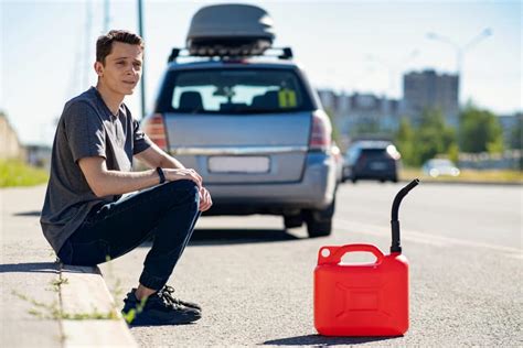 What happens if you completely run out of gas?