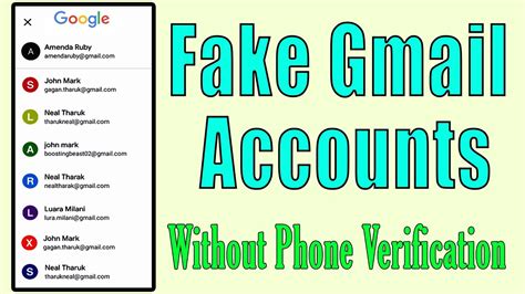 What happens if you create a fake account?