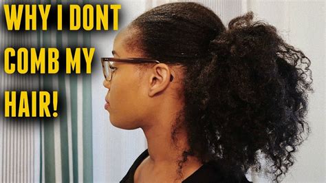 What happens if you don't comb Afro?