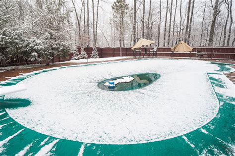 What happens if you don't cover your pool in the winter?