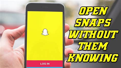 What happens if you don't open snaps?