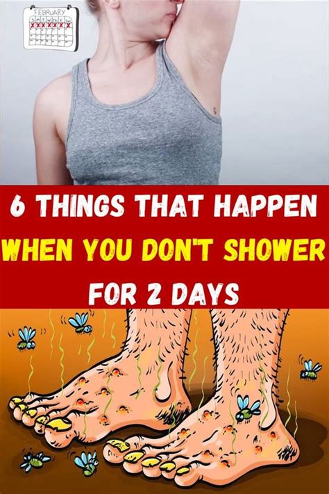 What happens if you don't shower for 4 weeks?