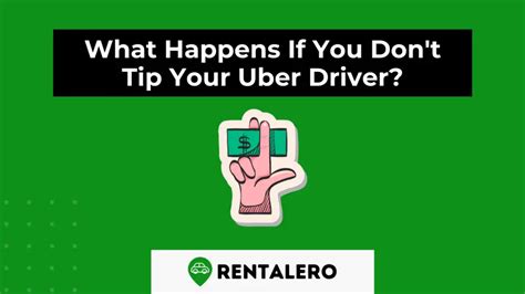 What happens if you don't tip Uber?