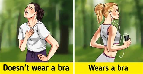 What happens if you don't wear a bra for a month?