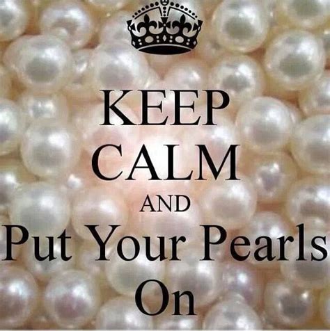 What happens if you don't wear your pearls?