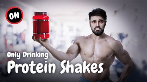What happens if you drink a protein shake too fast?