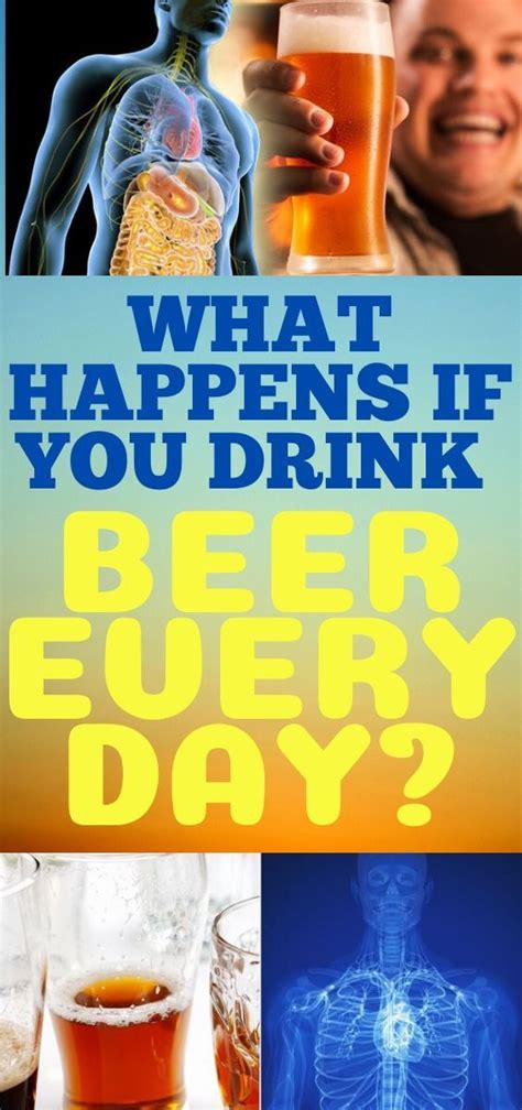 What happens if you drink beer instead of water?