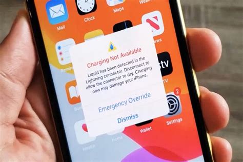 What happens if you emergency override your iPhone?