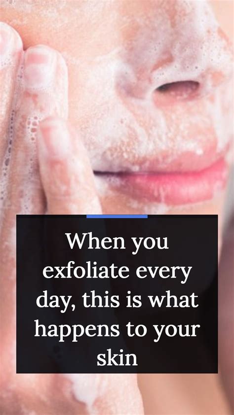 What happens if you exfoliate on dry skin?