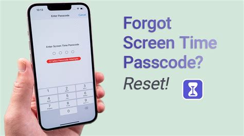 What happens if you forget Screen Time password?