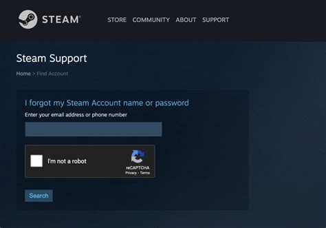 What happens if you forgot your Steam password?