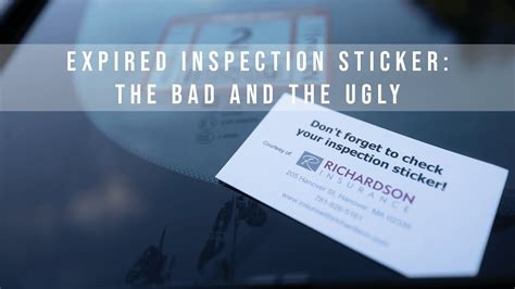What happens if you get pulled over with an expired inspection sticker in Texas?