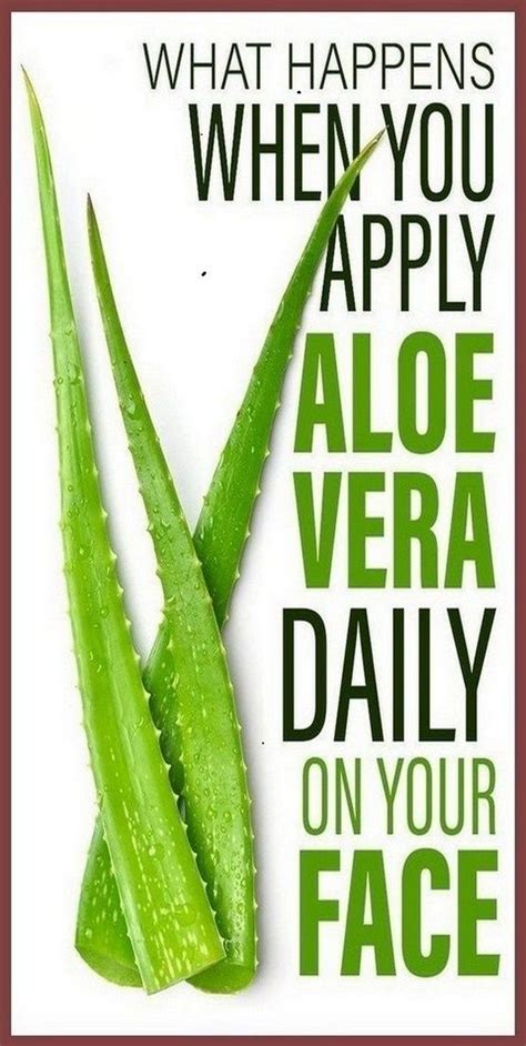 What happens if you leave aloe vera on face for too long?