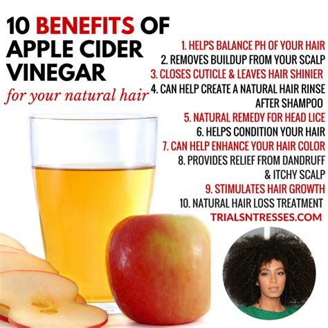 What happens if you leave apple cider vinegar in your hair?
