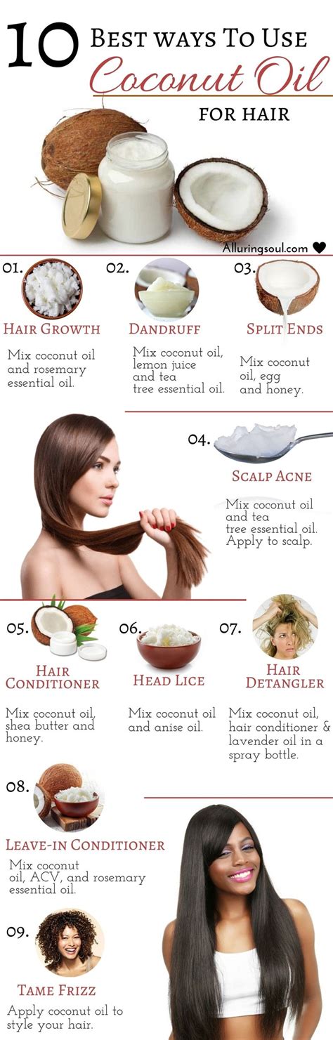 What happens if you leave coconut oil on scalp?