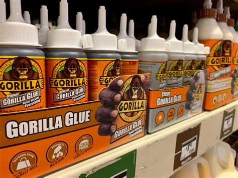 What happens if you lick Gorilla Glue?