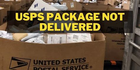 What happens if you lie about a package not being delivered?