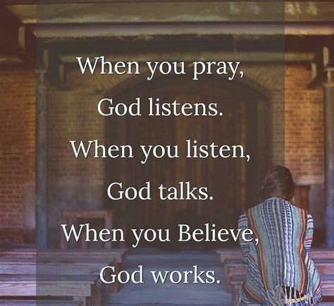 What happens if you listen to God?