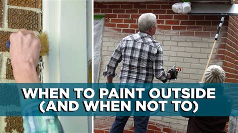 What happens if you paint in 45 degree weather?