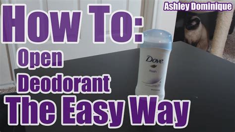 What happens if you poke a hole in a deodorant can?