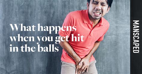 What happens if you press your balls too hard?