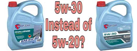 What happens if you put 5w40 instead of 5w20?