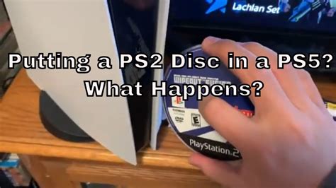 What happens if you put PS2 disc in PS5?