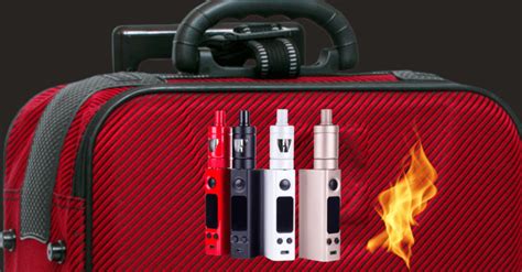 What happens if you put a vape in hand luggage?