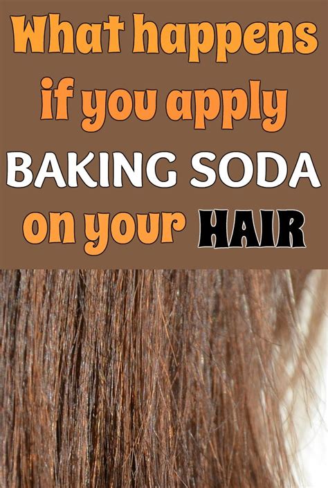 What happens if you put baking soda on your scalp?