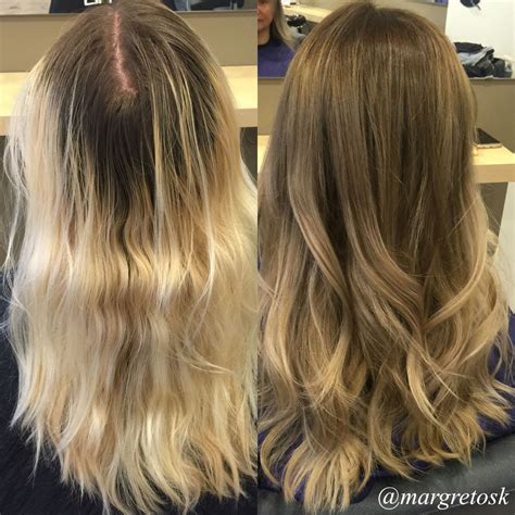What happens if you put brown over blonde?