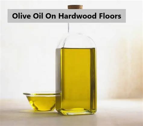 What happens if you put olive oil on wood?